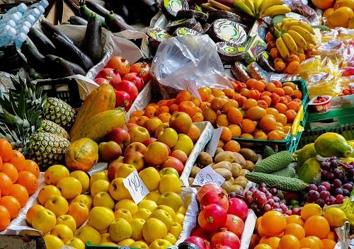 Obst und Gemüse für Säure-Basen-Haushalt